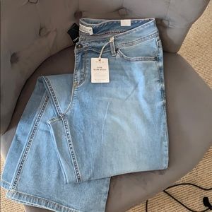 Torrid luxe slim boot cut faded denim